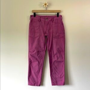 Anthropologie Pilcro 26 The Wanderer Polished Relaxed-Leg Jeans Denim Pink